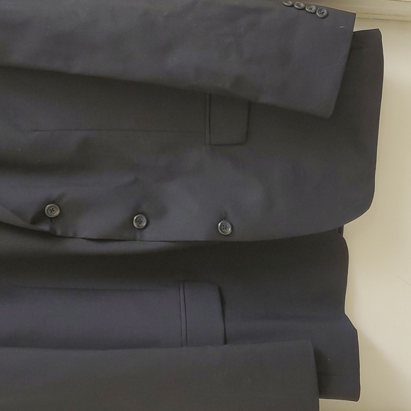 Merona 100% wool mens blazer size 44 regular - Picture 3 of 12